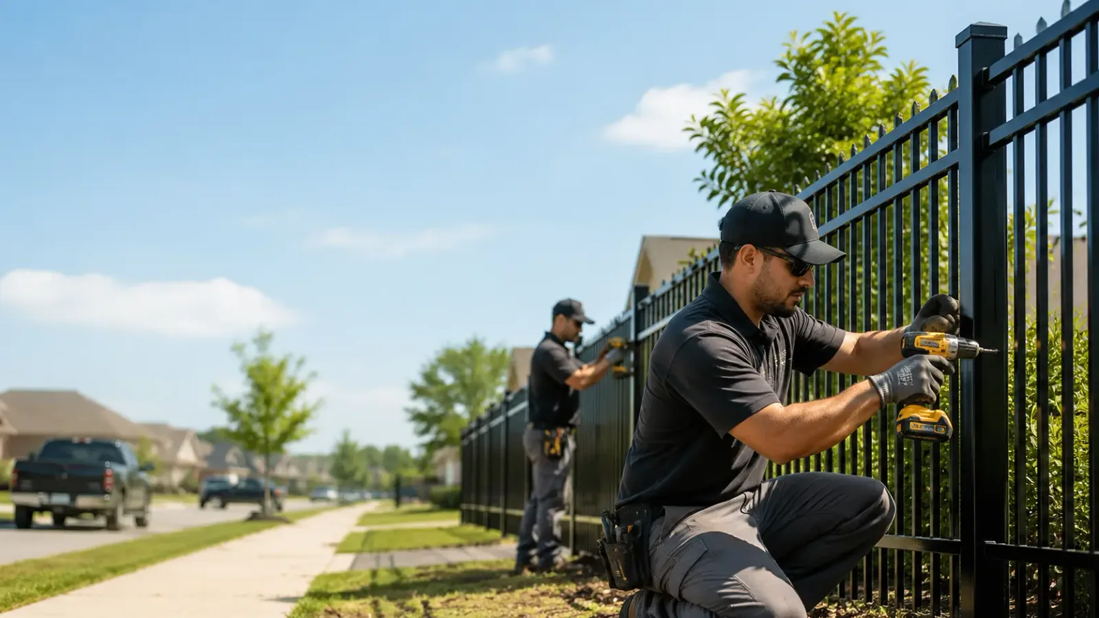 Metal Fence Installation in Minot, ME